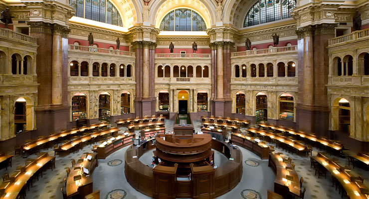 The Library of Congress Reading Room